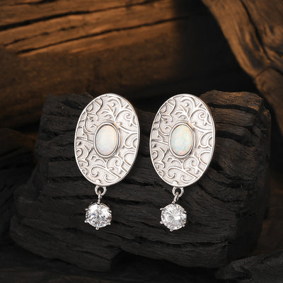 Aretes Vintage Circón Grandes Exagerados - Image 11