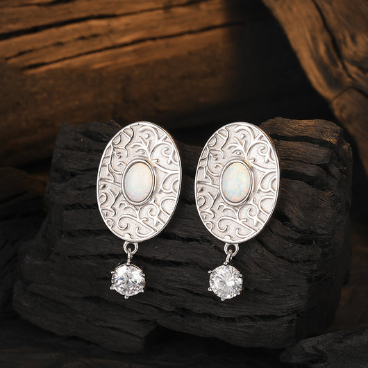 Aretes Vintage Circón Grandes Exagerados - Image 11