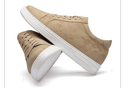 Zapatillas Deportivas Blancas para Hombre con Suela Elevada y Altura Aumentada - Image 21
