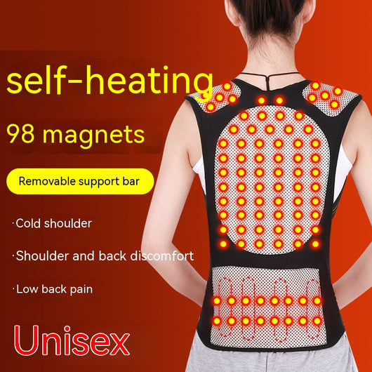 Chaleco Térmico de Apoyo Lumbar con Hombros Reforzados