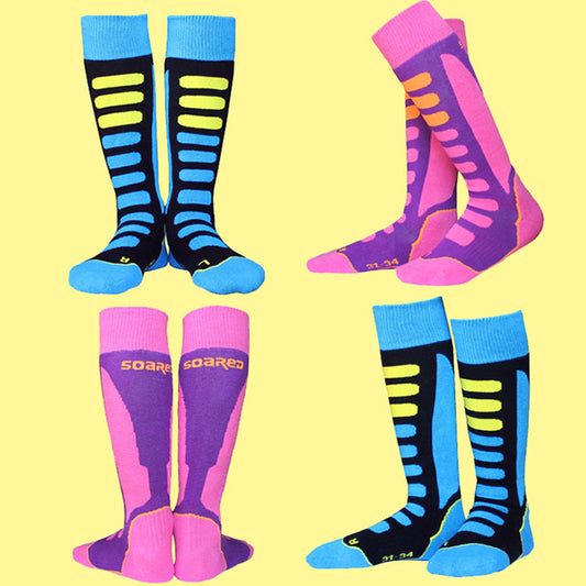 Calcetines de Esquí Infantiles Tubo Alto Profesionales - Abrigo Reforzado para la Nieve - Image 2