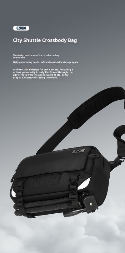 Bolsa Crossbody Impermeable de Gran Capacidad para Hombre - Image 18