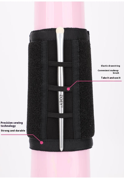 Brazalete Organizador de Pinceles de Maquillaje con Esponja - Image 6