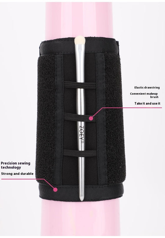 Brazalete Organizador de Pinceles de Maquillaje con Esponja - Image 6