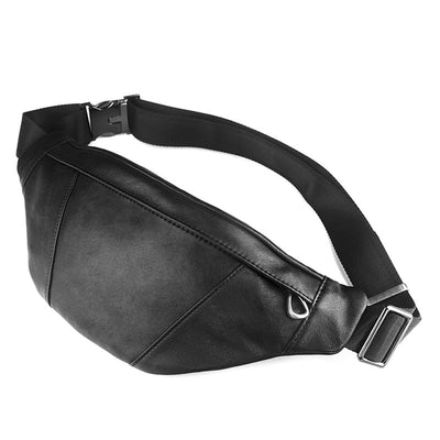 Bolsa Pecho Cuero Oveja para Hombre - Deportiva y Casual - Image 3
