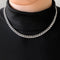 Collar de Acero Titanio para Hombre - Diseño Urbano Moderno