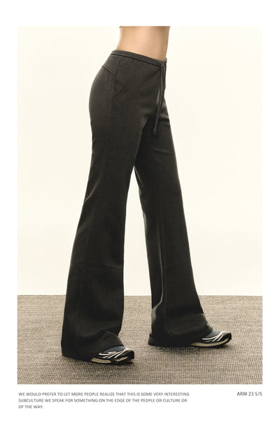 Pantalones Yoga Cintura Baja Retro para Mujer - Comodidad Casual - Image 27