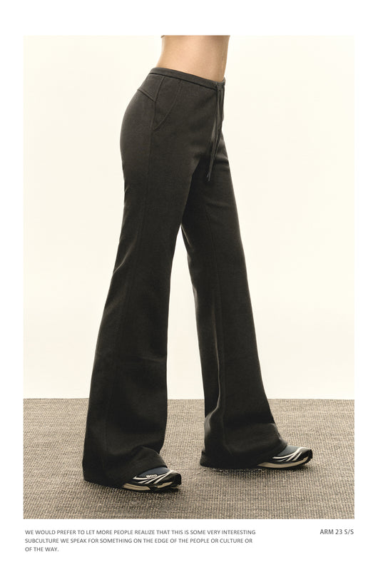 Pantalones Yoga Cintura Baja Retro para Mujer - Comodidad Casual - Image 27
