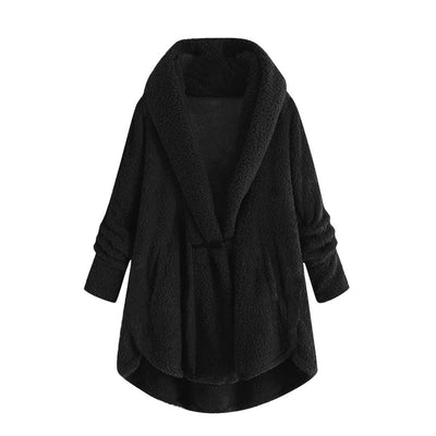 Chaqueta Casual con Capucha y Botones de Cuerno - Abrigo de Felpa Premium - Image 4
