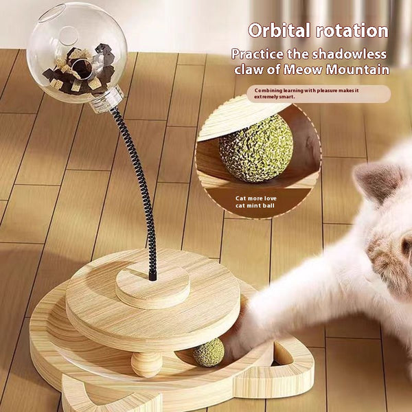 Juguete para Gatos Relleno de Carne Liofilizada - Estimulación y Alivio