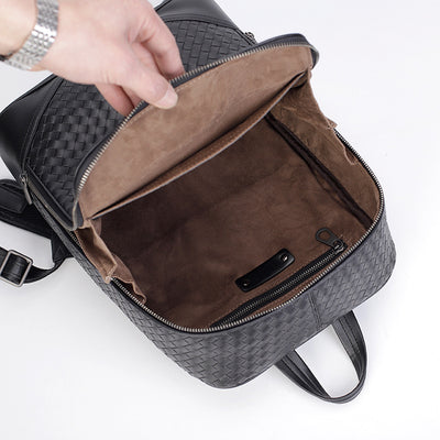 Mochila de Negocios Tejida Grande - Viajes y Trabajo Profesional - Image 11