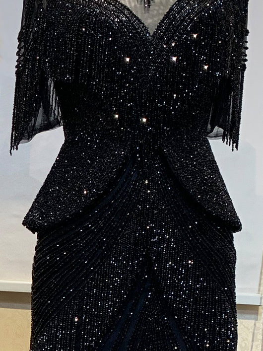 Vestido de Noche Sirena Elegancia Reina para Banquete - Image 10
