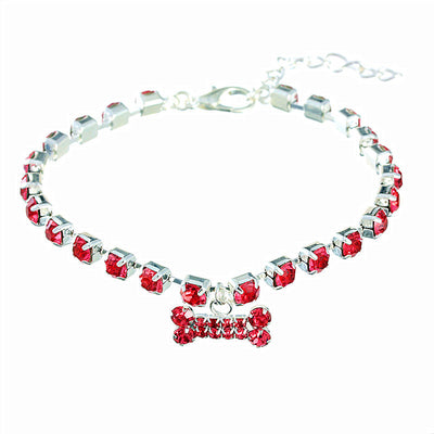 Collar Colgante Hueso con Brillantes - Image 4