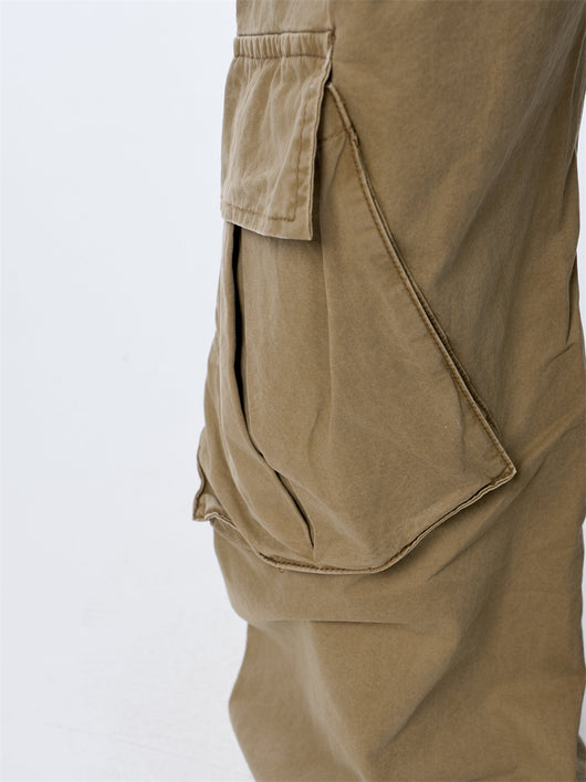 Pantalones Cargo Retro Sueltos con Múltiples Bolsillos - Image 24