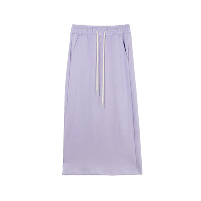 Pantalón Holgado con Cintura Ajustable y Abertura en Dobladillo - Image 3