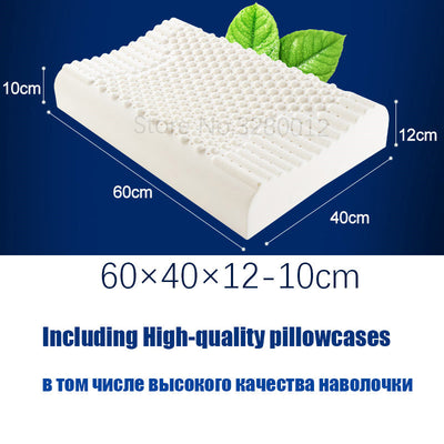 Almohada de Látex Natural Tailandés Ergonómica para Adultos - Image 7