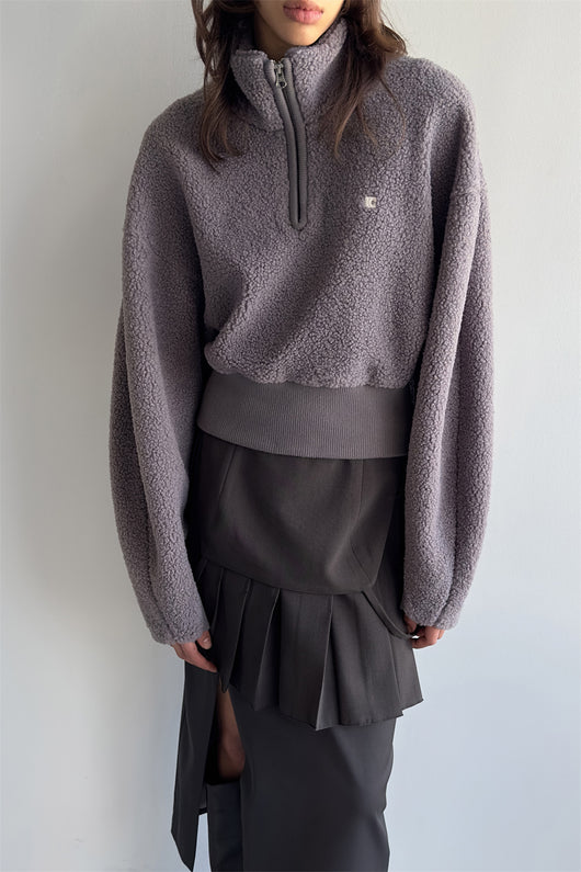 Sudadera Casual con Cuello Alto y Cierre Parcial - Image 22