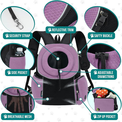 Mochila Transportadora para Perros - Bolsa de Viaje Portátil y Respirable - Image 10