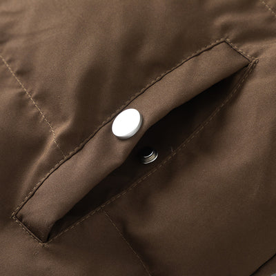 Abrigo de Invierno Acolchado para Hombre - Cuello Elevado y Máxima Calidez - Image 4