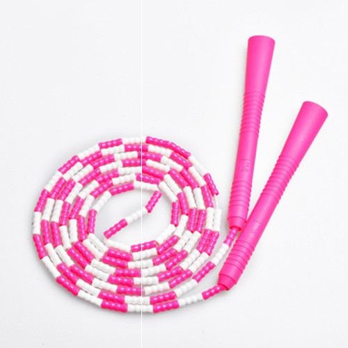 Cuerda para Saltar Deportiva Familiar PVC con Mango de Bambú - Image 6