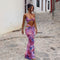 C3981 Purple Printed