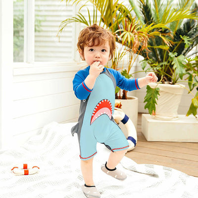 Traje de Baño Infantil de Una Pieza para Niños y Bebés - Image 5