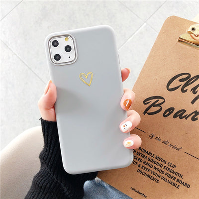 Funda para teléfono con diseño de amor pintado a mano - Image 12