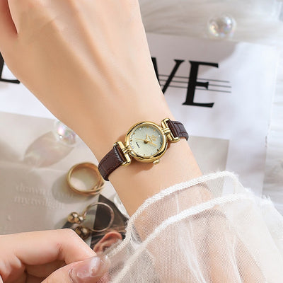 Reloj de Pulsera Retro para Mujer con Correa Elegante - Cuarzo Ligero - Image 3