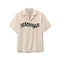 Camisa Masculina Estilo Coreano Hong Kong 19studio - Verão Ins