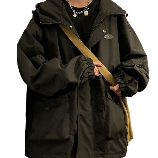 Chaqueta Estilo Americano Suelta Unisex - Diseño Tooling Versátil - Image 7