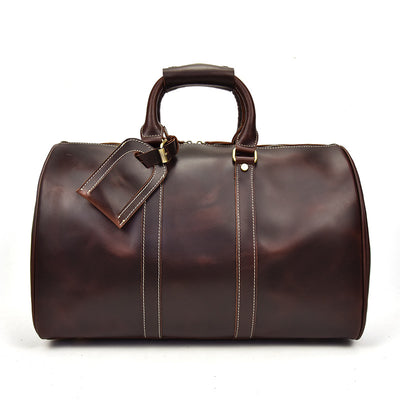 Bolso de Cuero Genuino Gran Capacidad Estilo Casual - Image 8