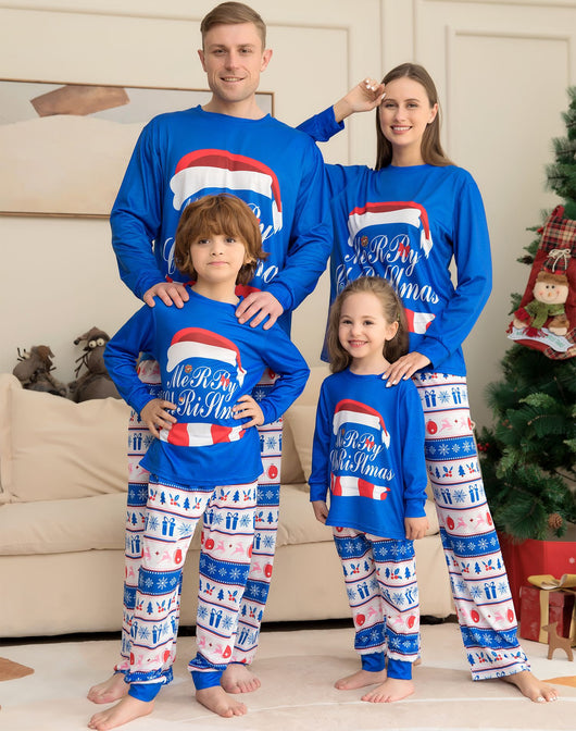 Pijamas Navideños Familiares a Juego - Conjunto Estampado y Pantalón a Cuadros - Image 8