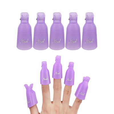 Kit Completo de Removedor de Esmalte con Pinzas y Adhesivo - Image 3