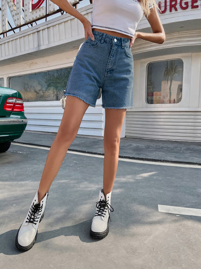 Shorts Denim Sueltos y Cómodos para Mujer - Image 4