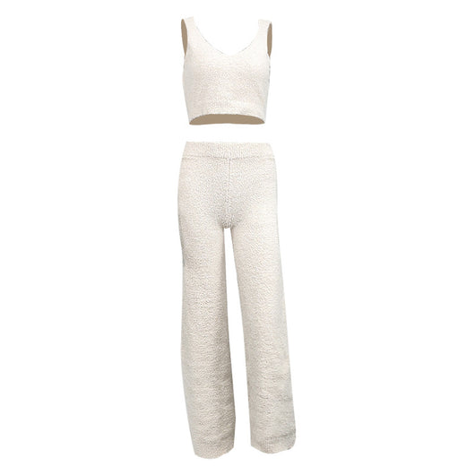 Conjunto de Chaleco V-Neck y Pantalón Elegante - Image 16