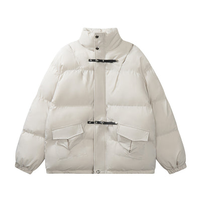Chaqueta de Algodón con Cuello Elevado para Hombre - Image 5