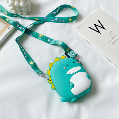 Bolsa Infantil de Silicona con Dinosaurio Cartoon - Image 9