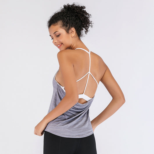 Sostén Deportivo Yoga Contraste Dos Piezas para Running - Image 22