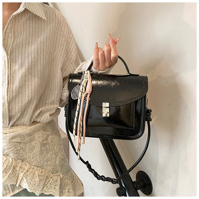 Bolso Bandolera Cuadrado Retro Portátil para Mujer - Image 31