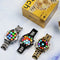 Reloj Inteligente de Oro con Llamadas Bluetooth y Diamantes