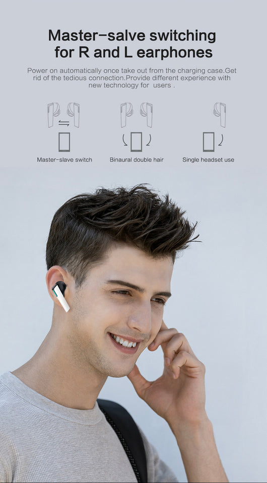 Auriculares Gaming Inalámbricos con Bluetooth Baja Latencia y Luces LED - Image 7