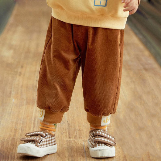 Pantalones Holgados de Algodón Suave para Niños