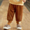 Pantalones Holgados de Algodón Suave para Niños