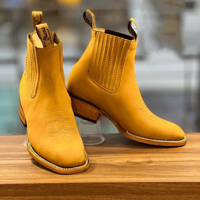 Botas Chelsea Martin con Bordado en Mangas - Estilo Europeo para Hombre - Image 2