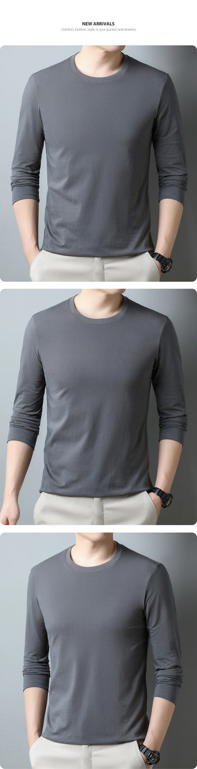 Sudadera Hoodie de Algodón Puro Manga Larga para Hombre - Image 25