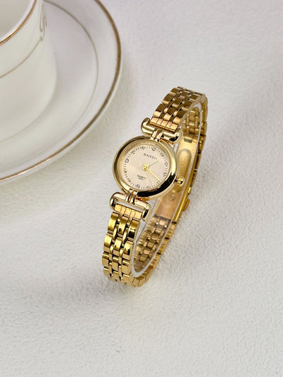 Reloj Dorado para Mujer Estilo Vintage con Pulsera de Acero - Image 13
