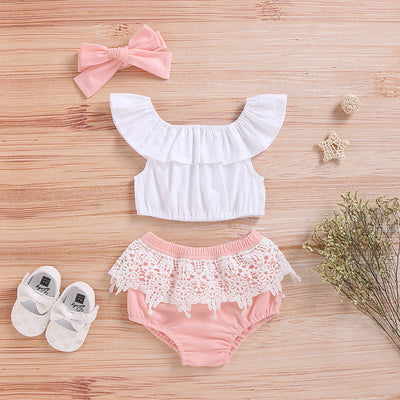 Traje de Verano Infantil sin Capucha en Algodón Liso - Image 8