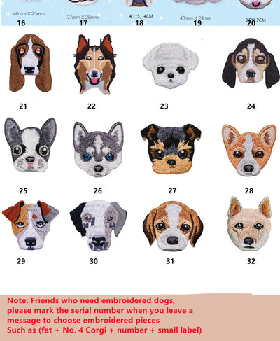 Parche Bordado Personalizado con Nombre para Perros - Image 28