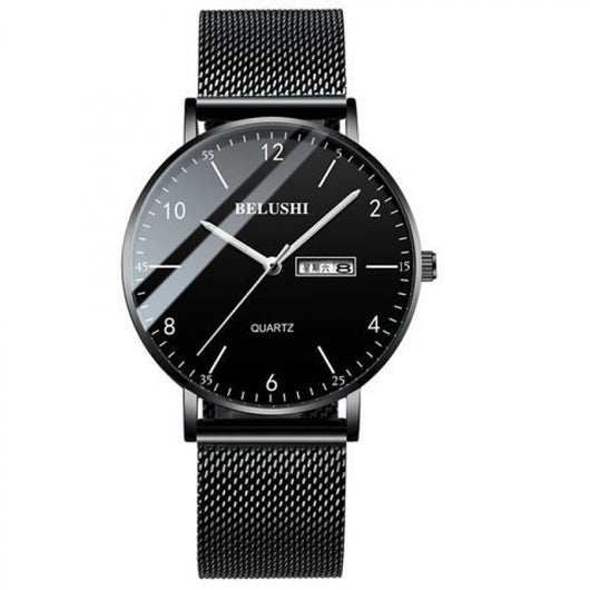 Reloj Cuarzo Empresarial Resistente al Agua - Estilo Casual Moderno para Hombre - Image 2