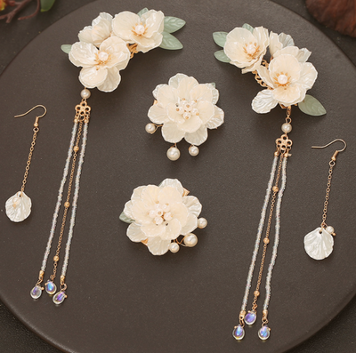 Tocado y Accesorios para Cabello Estilo Antiguo Han - Image 11